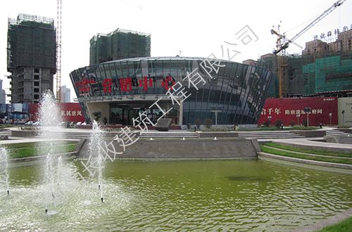 盛唐至尊销售中心幕墙项目