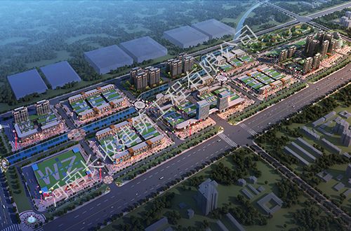 五洲国际门窗幕墙施工项目